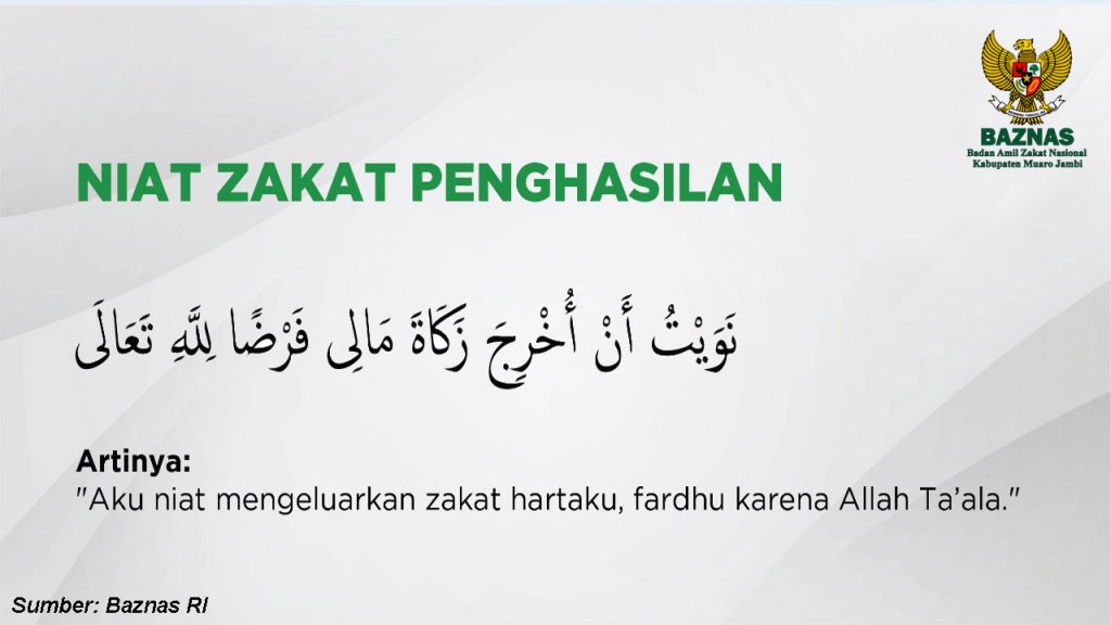 Zakat Penghasilan Baznas Provinsi Kepri