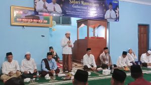 Baznas Muaro Jambi Ikuti Safari Romadhon di Masjid Al Ikhlas Desa Matra Manunggal Kecamatan Bahar Utara.