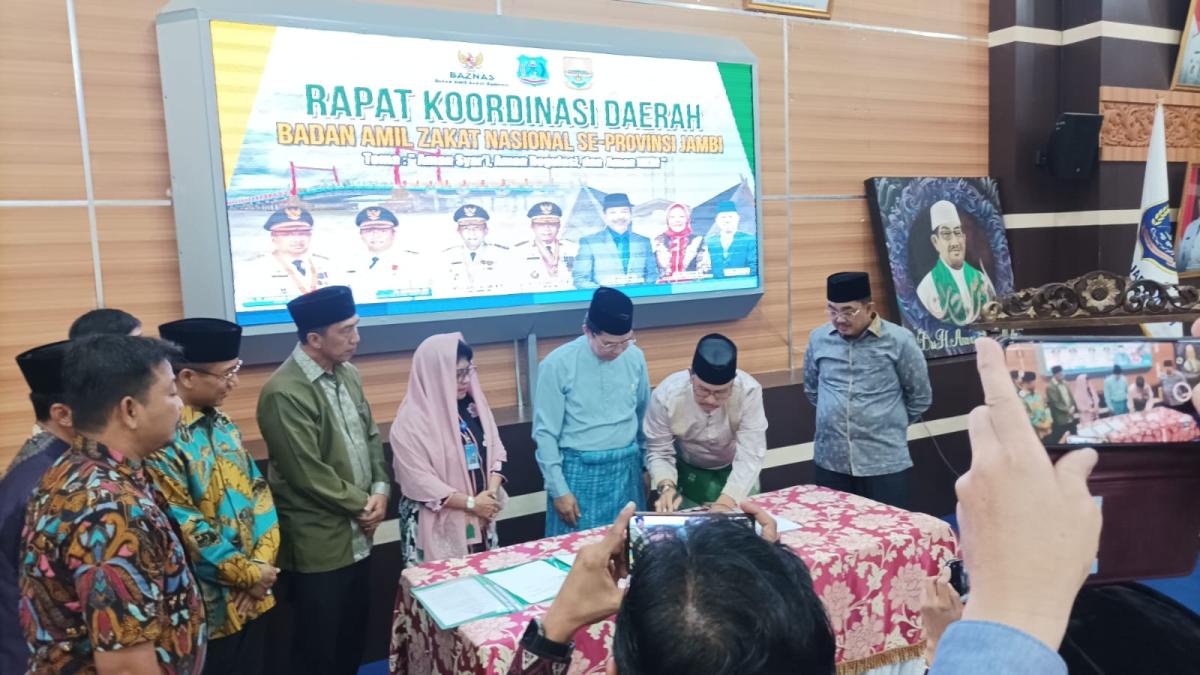 Rapat Koordinasi Daerah Badan Amil Zakat Nasional (Rakorda BAZNAS) Se ...