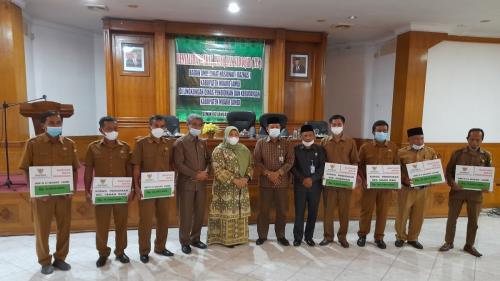 (10/01/2022) - Penandatanganan MOU Baznas dengan Bank 9 Jambi & Pemda Muaro Jambi