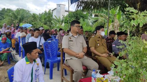 Suasana Dalam Acara Serah Terima Bantuan Bedah Rumah di Kel. Tanjung (1)