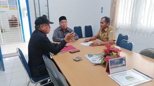 (13/09/2022) - Koordinasi ke Kantor Kecamatan Mestong Terkait Permintaan Data Mustahik