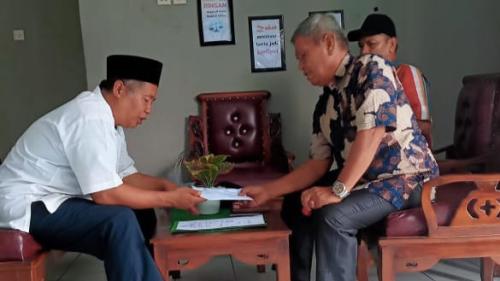 (18/01/2023) - Penyaluran Bantuan Dana Pembangunan Masjid Nurul Wahid Mendalo Indah