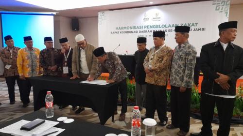 (12/10/2022) - Rapat Koordinasi BAZNAS Se-Provinsi Jambi